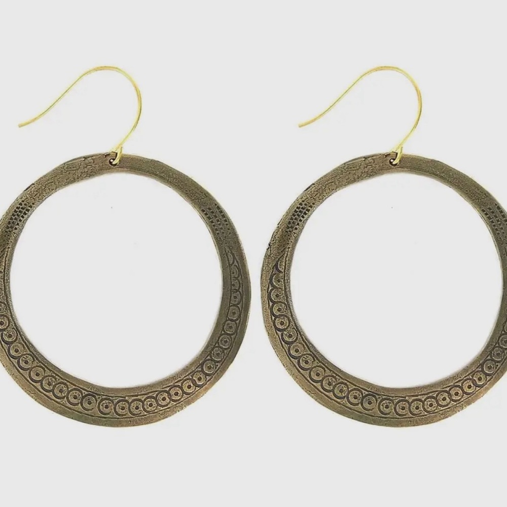 Tara Gasparian Jewelry Evita Hoop Earrings